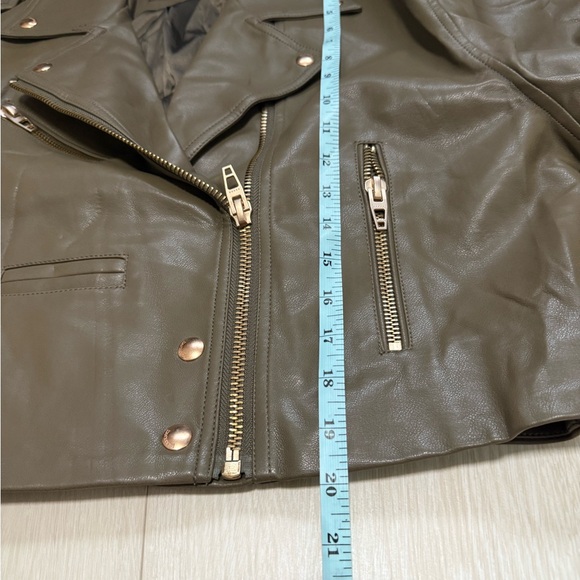 Blank NYC Women's Cognac Leather Jacket - Picture 6 of 9